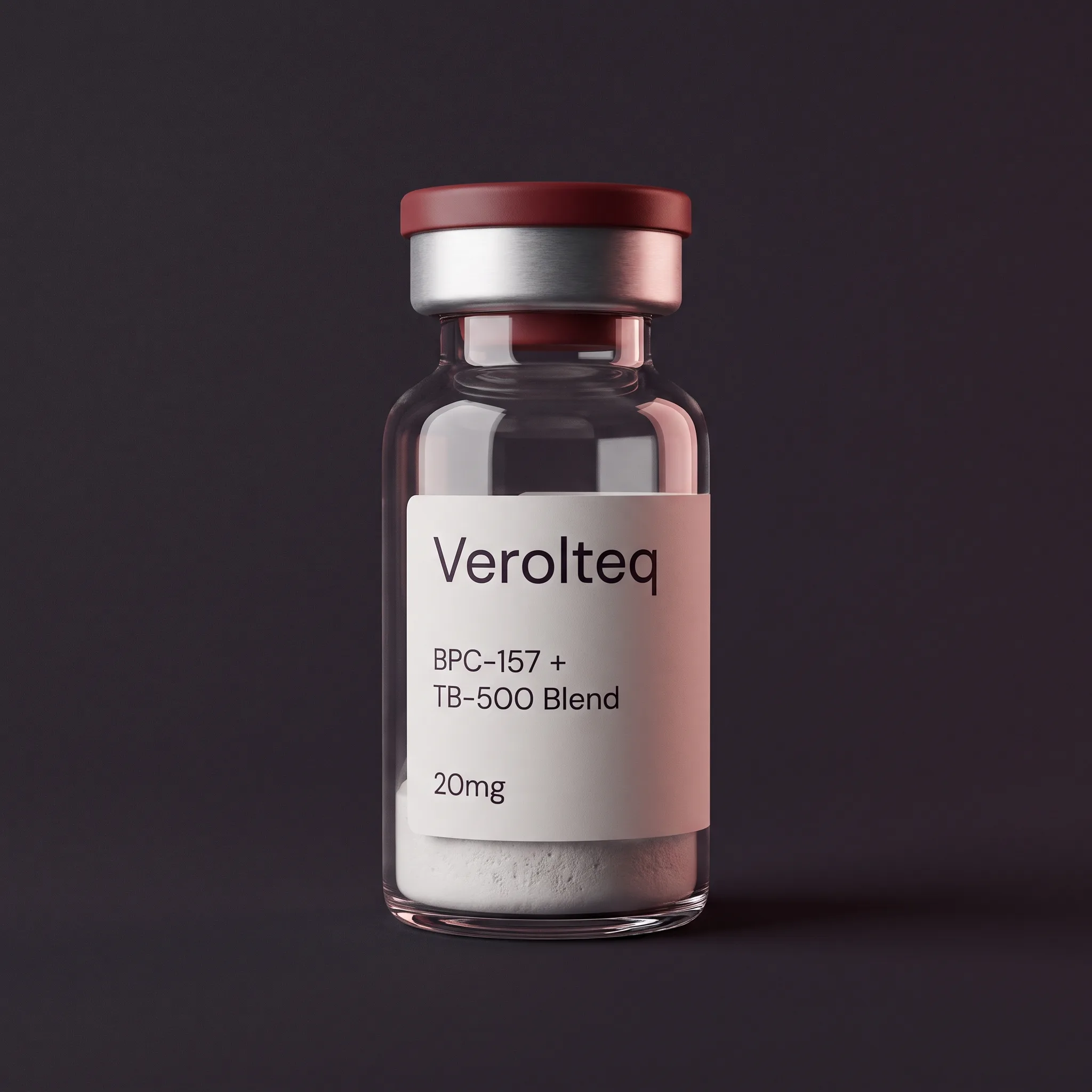 BPC-157 + TB-500 blend research peptide vial
