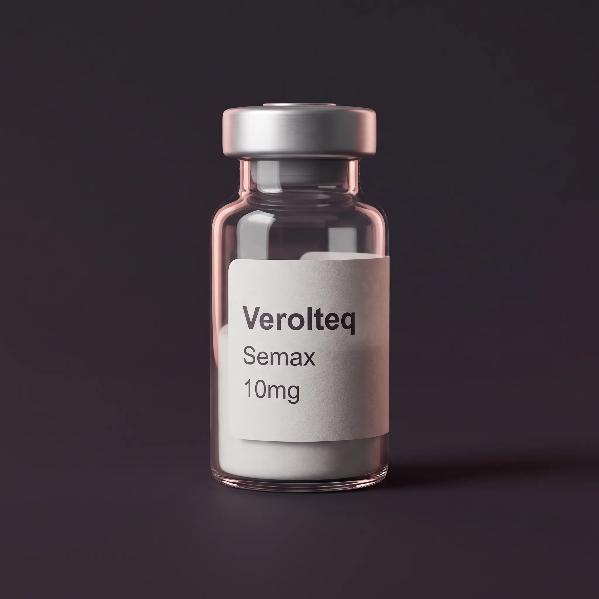 Semax research peptide vial